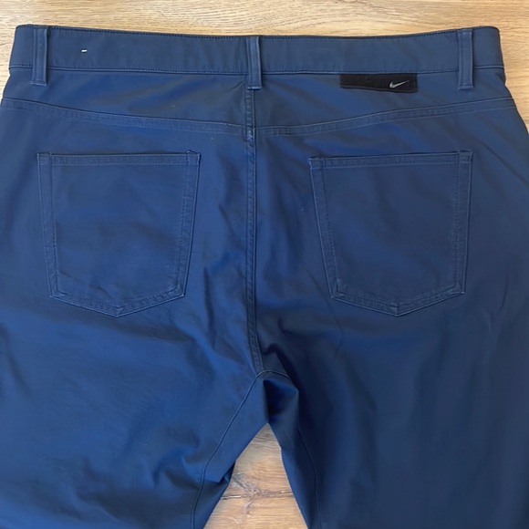 Nike Navy Dri-Fit Repel Slim Fit Golf Pant - Picture 7 of 10